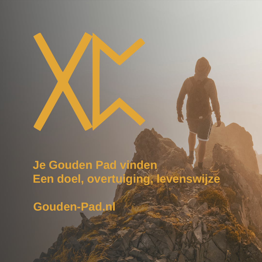 Je Gouden Pad vinden; Een doel, overtuiging, levenswijze